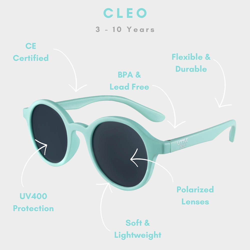 Little Sol+ - Cleo Kids Sunglasses - Mint