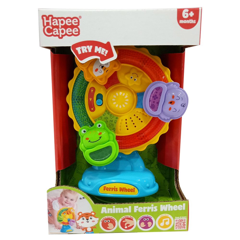 HapeeCapee - Animal Ferris Wheel Toy