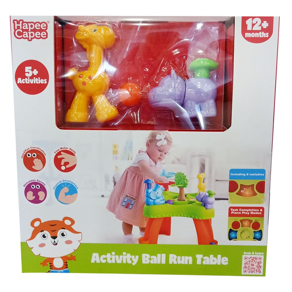 HapeeCapee - Activity Ball Run Table