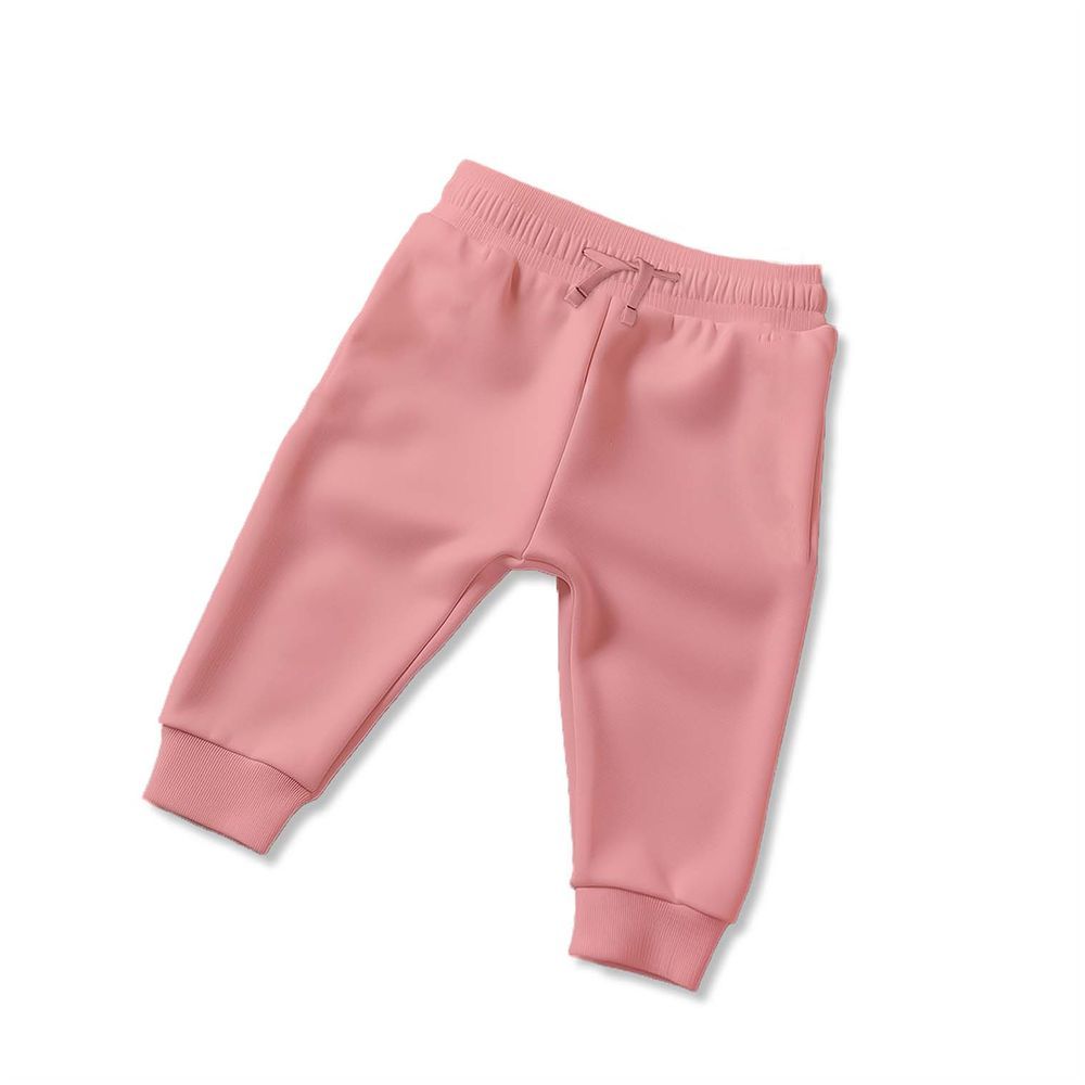 Luay - 2pc-Set - Ultra Soft Fabric Sweatshirt & Pants - Peach