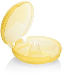 Medela - Contact Nipple Shields With Cover - S - 16mm - Pack of 2