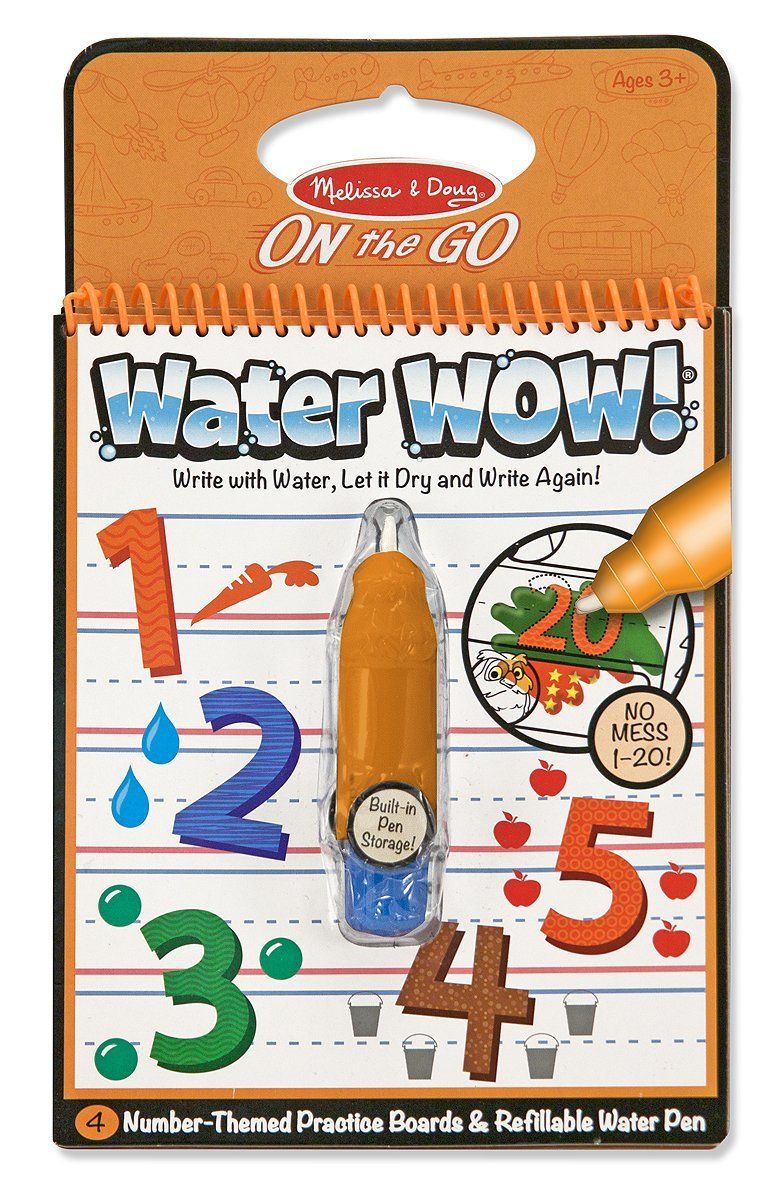 Melissa & Doug - Wow! Numbers Water Reveal Pad