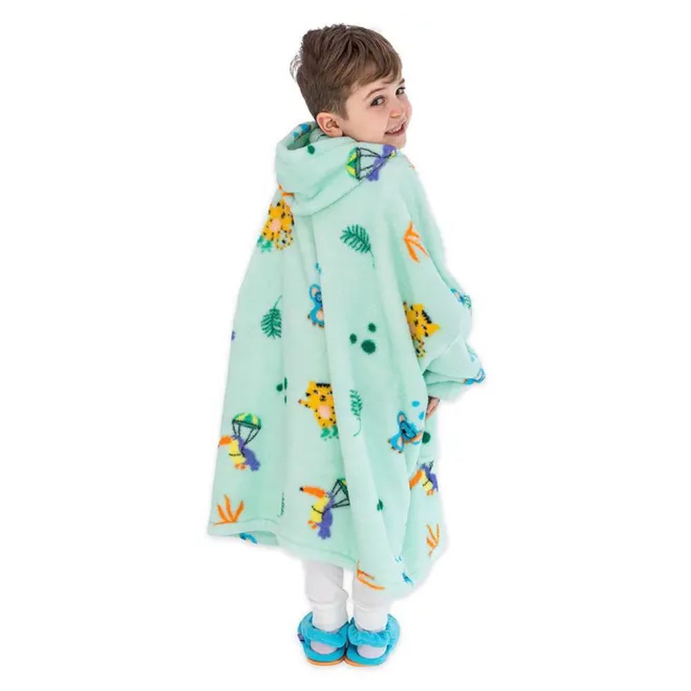 Milk&Moo - Little Mermaid Wearable Blanket Hoodie - Green