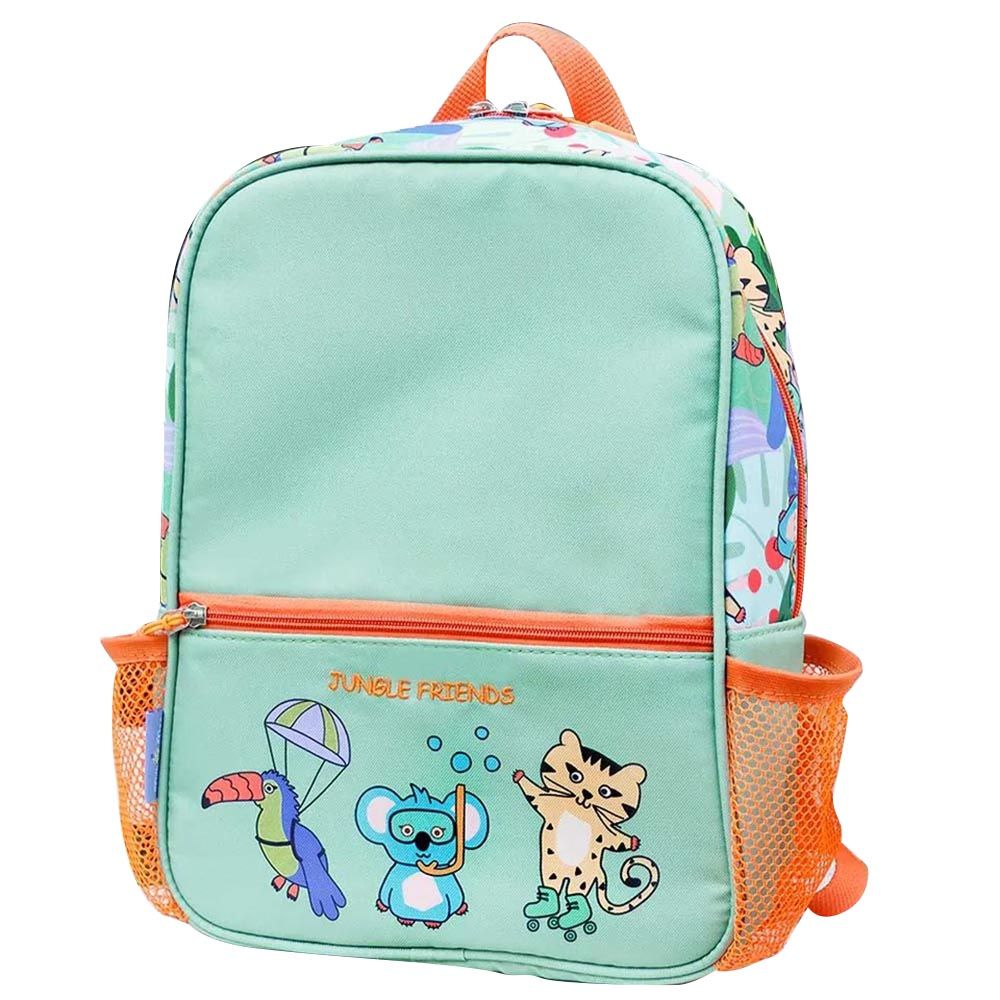 Milk&Moo - Kids School Backpack - 12.99 inch - Green