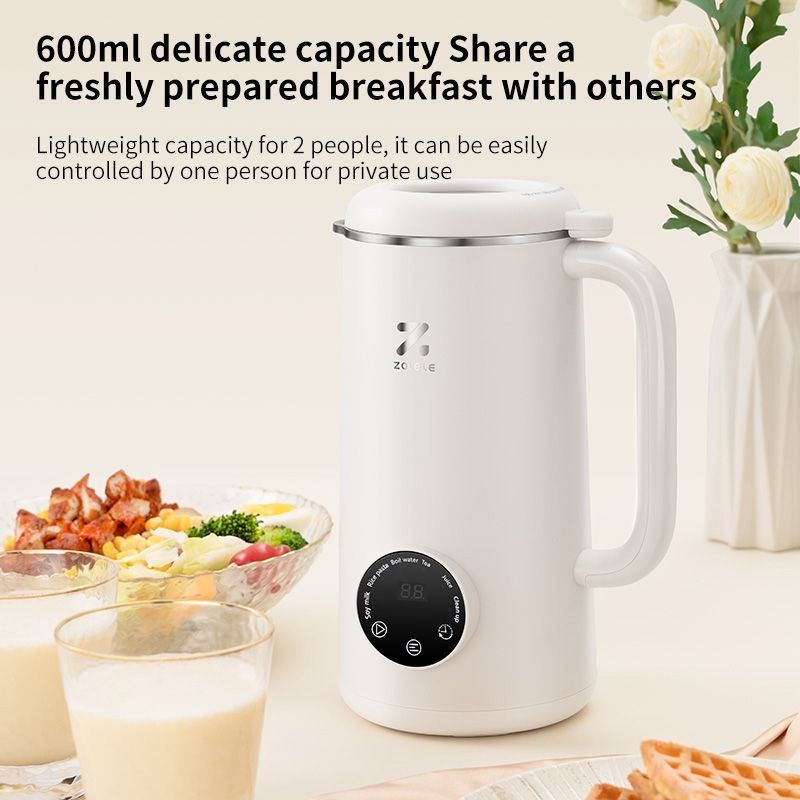 Zolele - Mb601 Multi-Functional Juice Blender & Electric Kettle - White