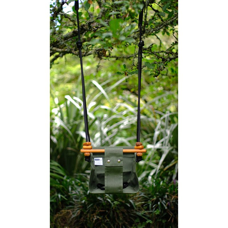 Solvej - Baby & Toddler Swing - Moss Green