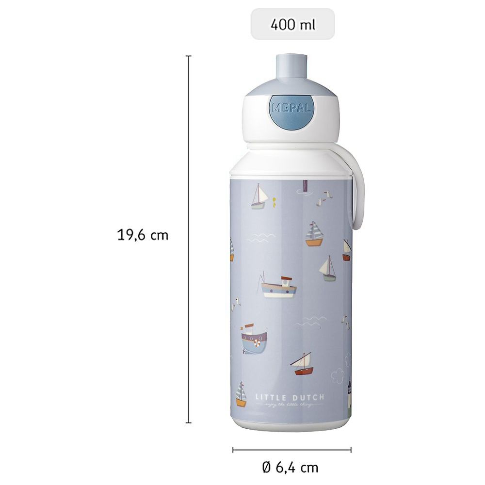 Mepal - Drinking Bottle Pop-Up Campus - 400ml - Sailors Bay