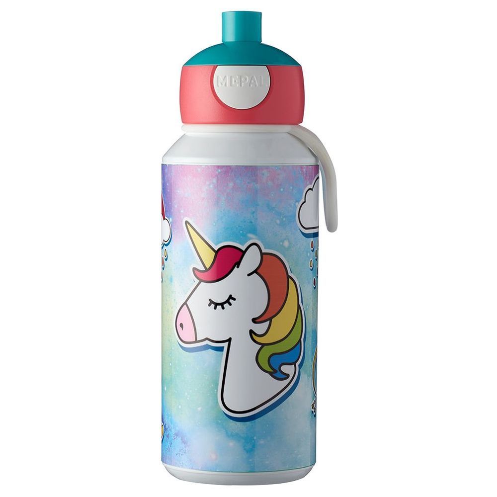 Mepal - Pop-Up Campus Drinking Bottle 400 ml - Unicorn