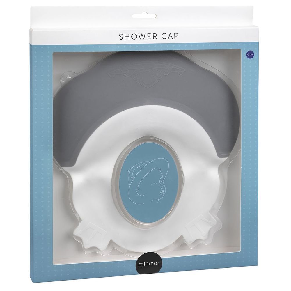 Mininor - Baby Shower Cap - Grey