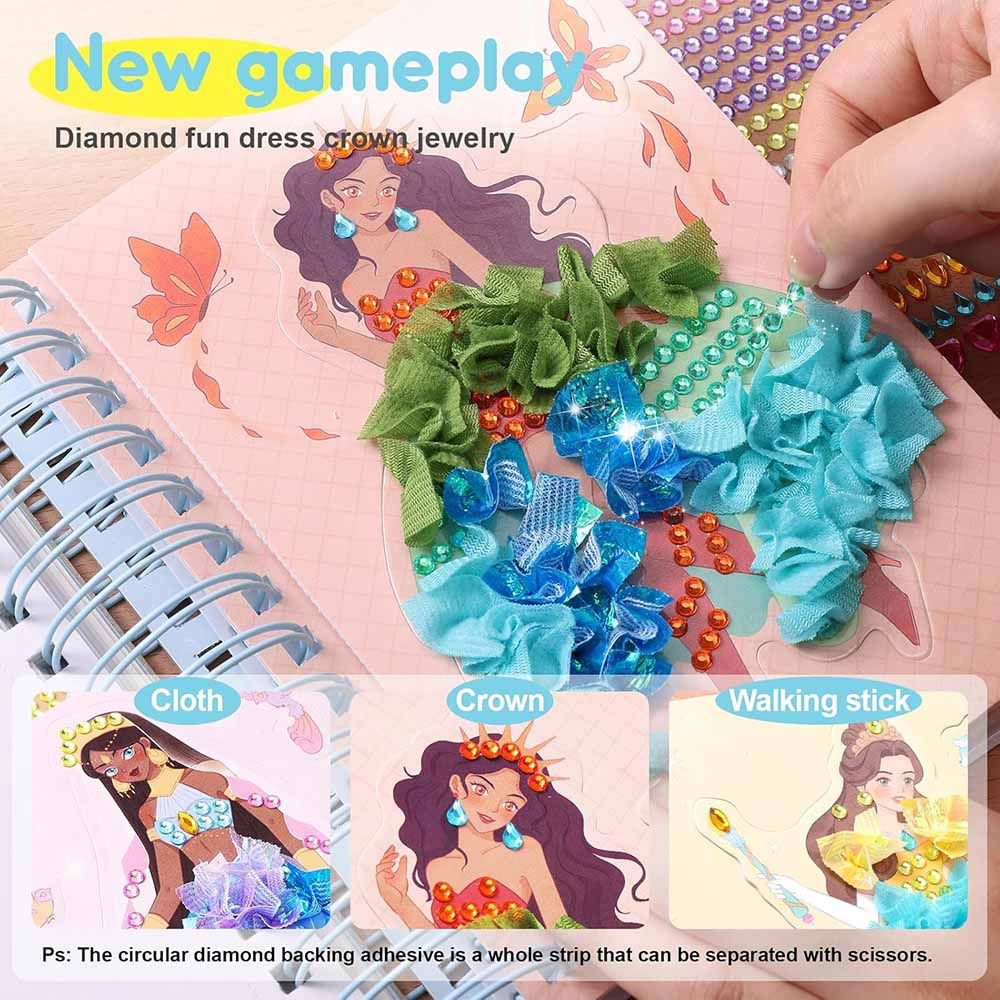 Jar Melo - Fashion Design Drawing Book - Magic Princess - 27 Pcs