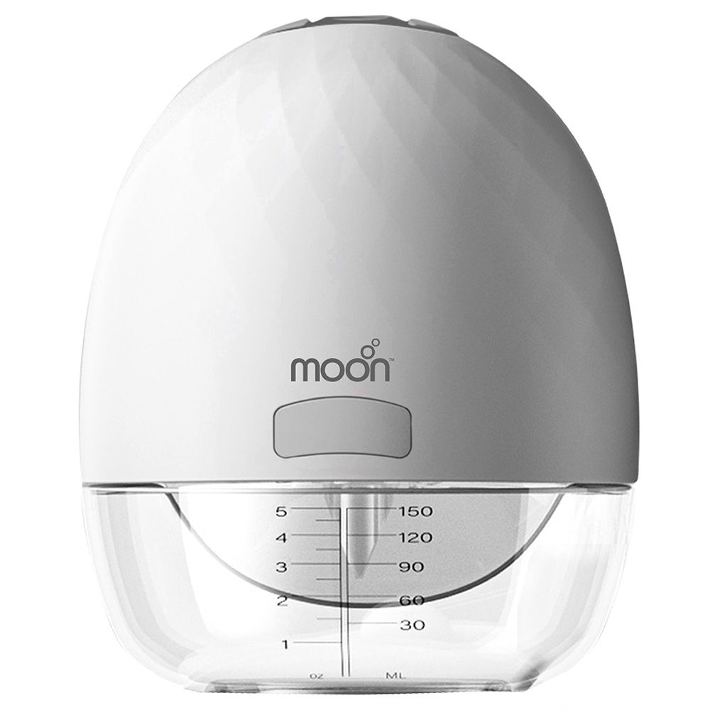 Moon - Wearable Hands-Free Breast Pump - White - 150 ml