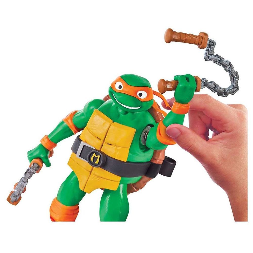 Playmates Toys - Ninja Shouts Michelangelo Figure - 5.5-Inch