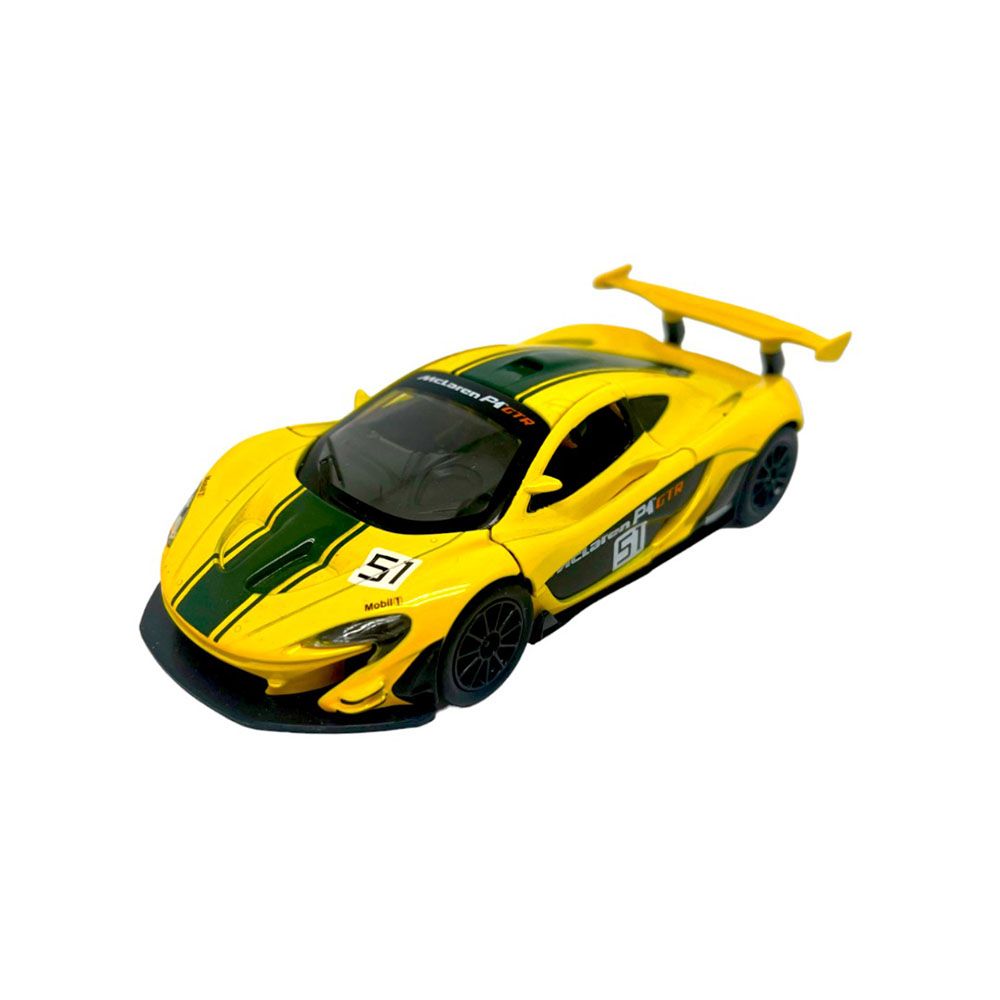 Msz - 1/32 McLaren P1 Gtr Car Die-Cast Replica - Yellow