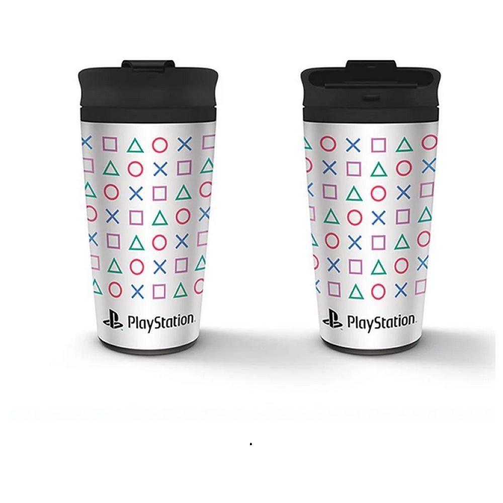 Pyramid International - Metal Travel Mug - PlayStation Shapes - 473ml