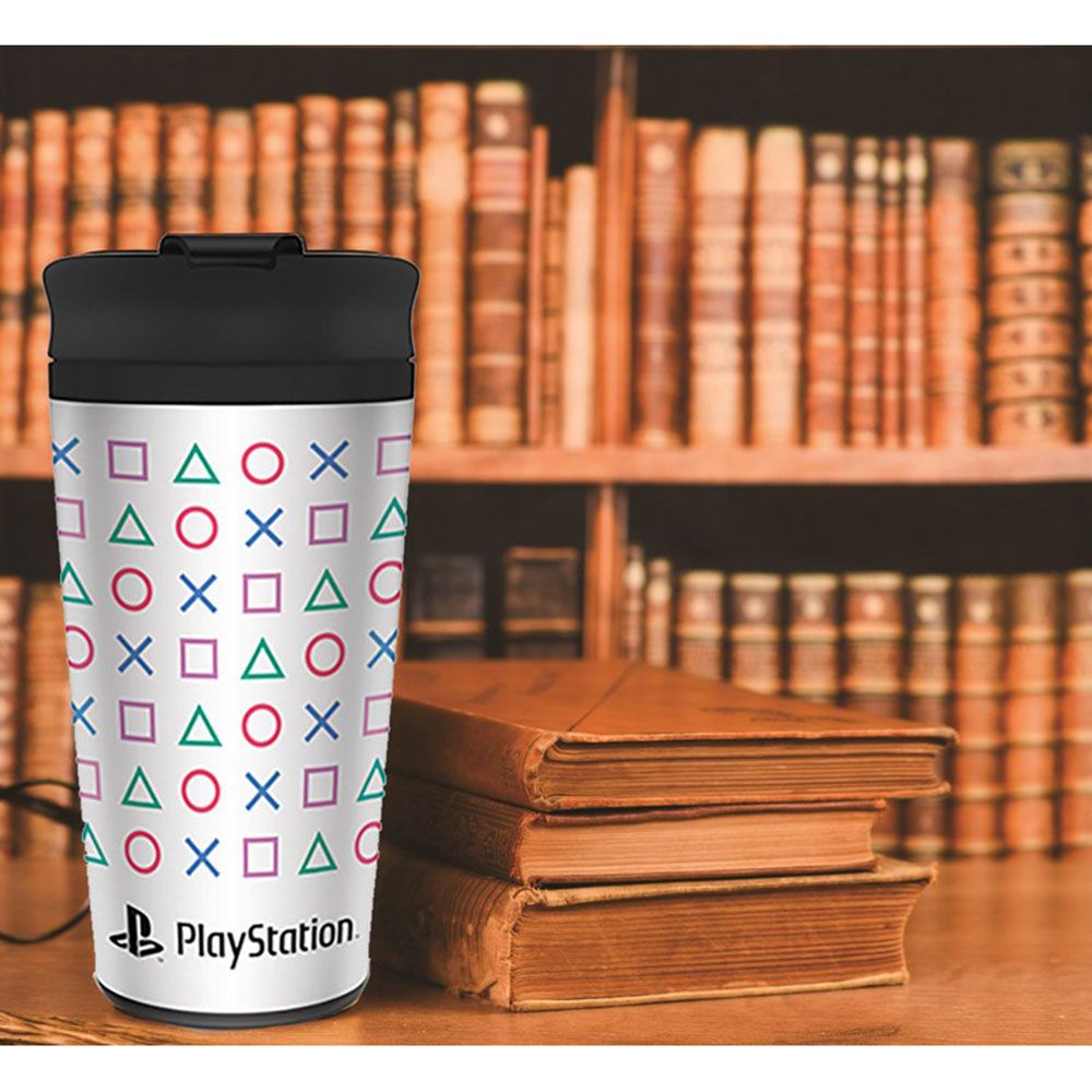 Pyramid International - Metal Travel Mug - PlayStation Shapes - 473ml