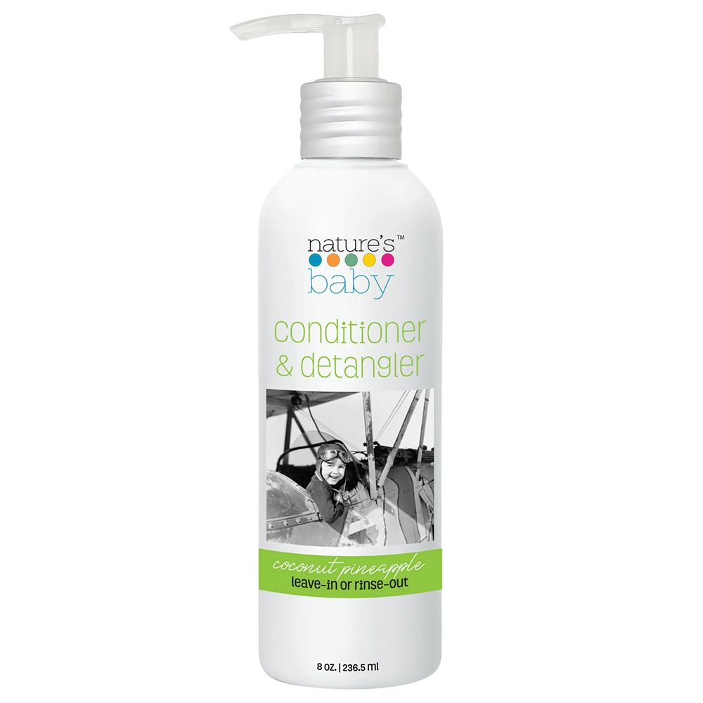 Nature's Baby Organics - Conditioner And Detangler - Coconut Pineapple - 236.5 ml