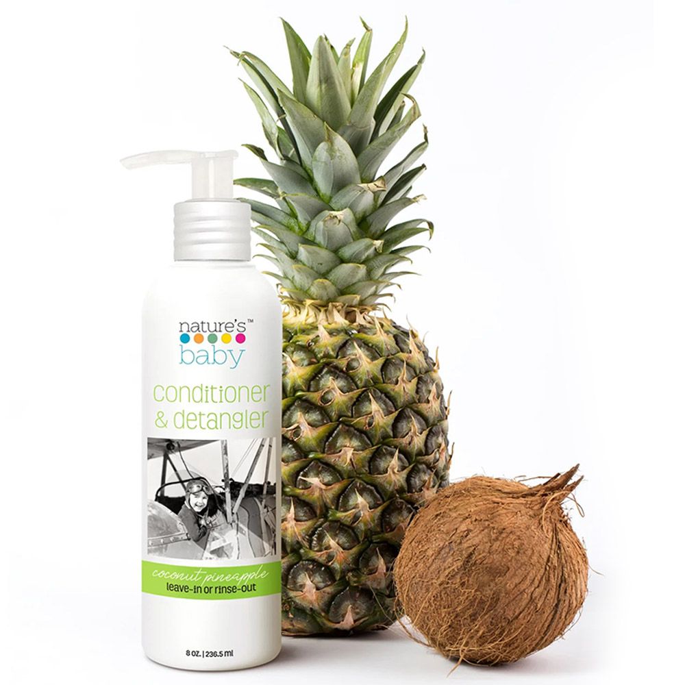 Nature's Baby Organics - Conditioner And Detangler - Coconut Pineapple - 236.5 ml