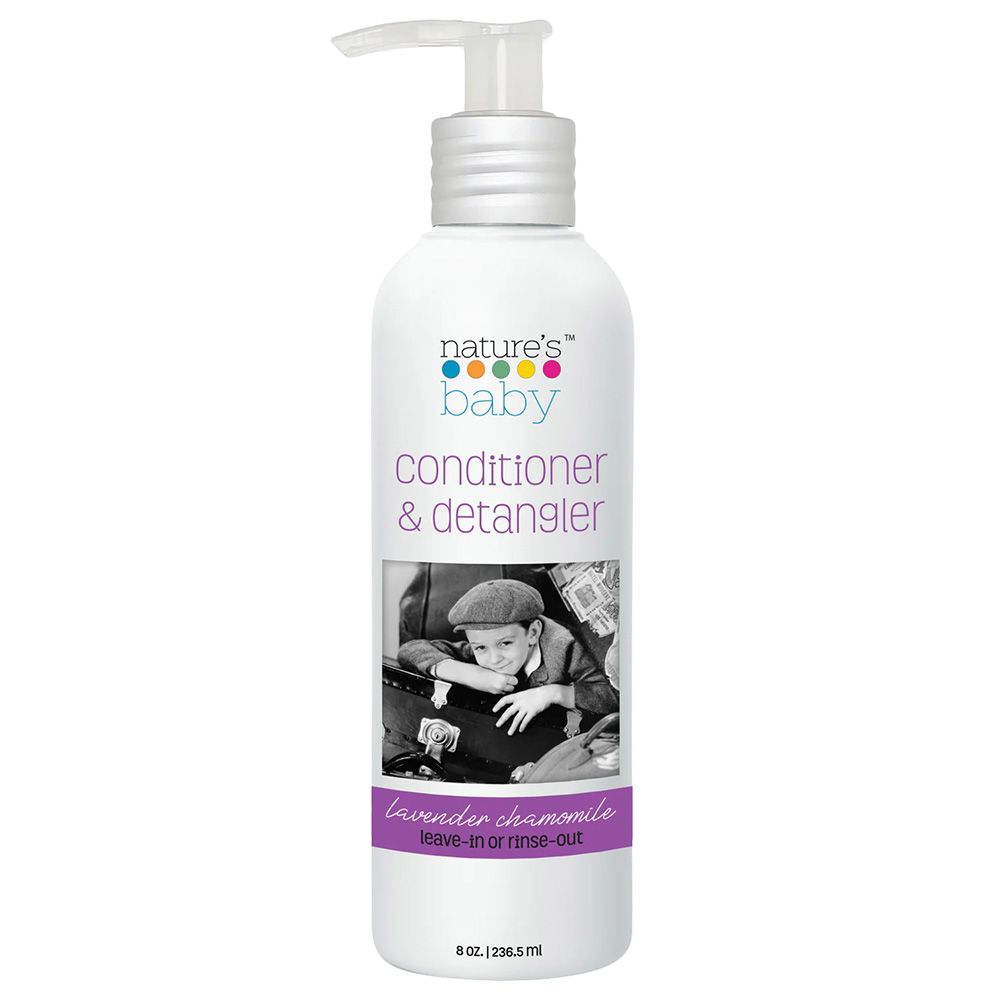 Nature's Baby Organics - Conditioner And Detangler - Lavender Chamomile - 236.5 ml