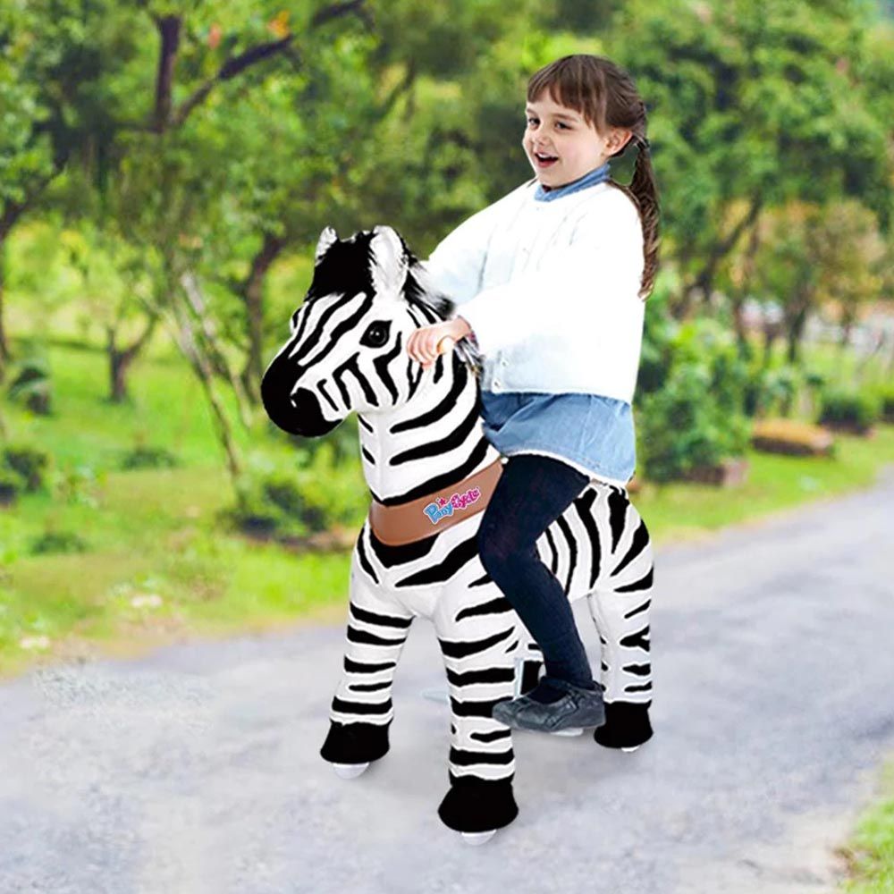 Pony Cycle - Ride-On Zebra - Medium