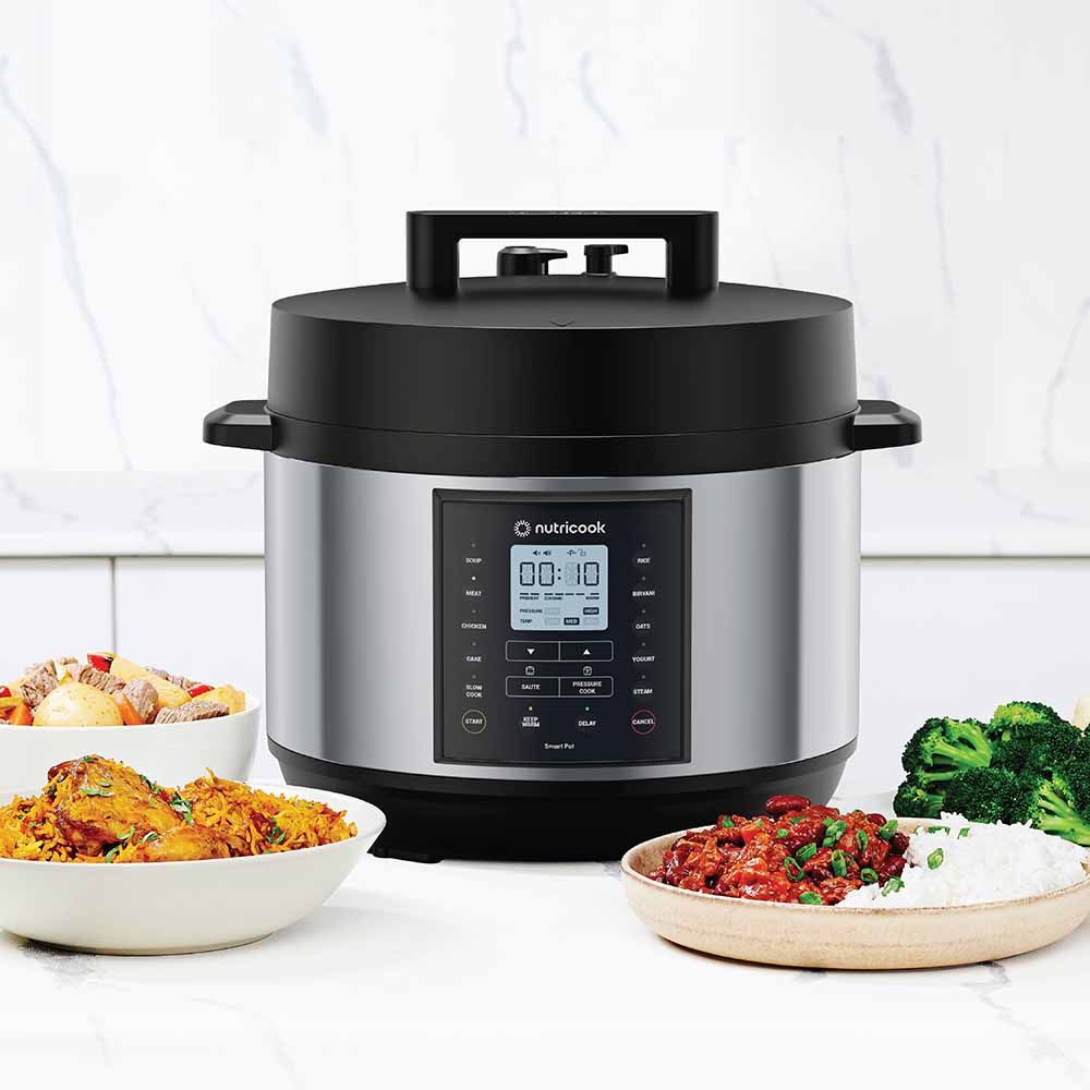 Nutricook - 9-in-1 Prime Smart Pot 2 1500W 9.5L - Black