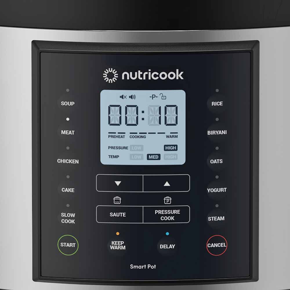 Nutricook - 9-in-1 Prime Smart Pot 2 1500W 9.5L - Black