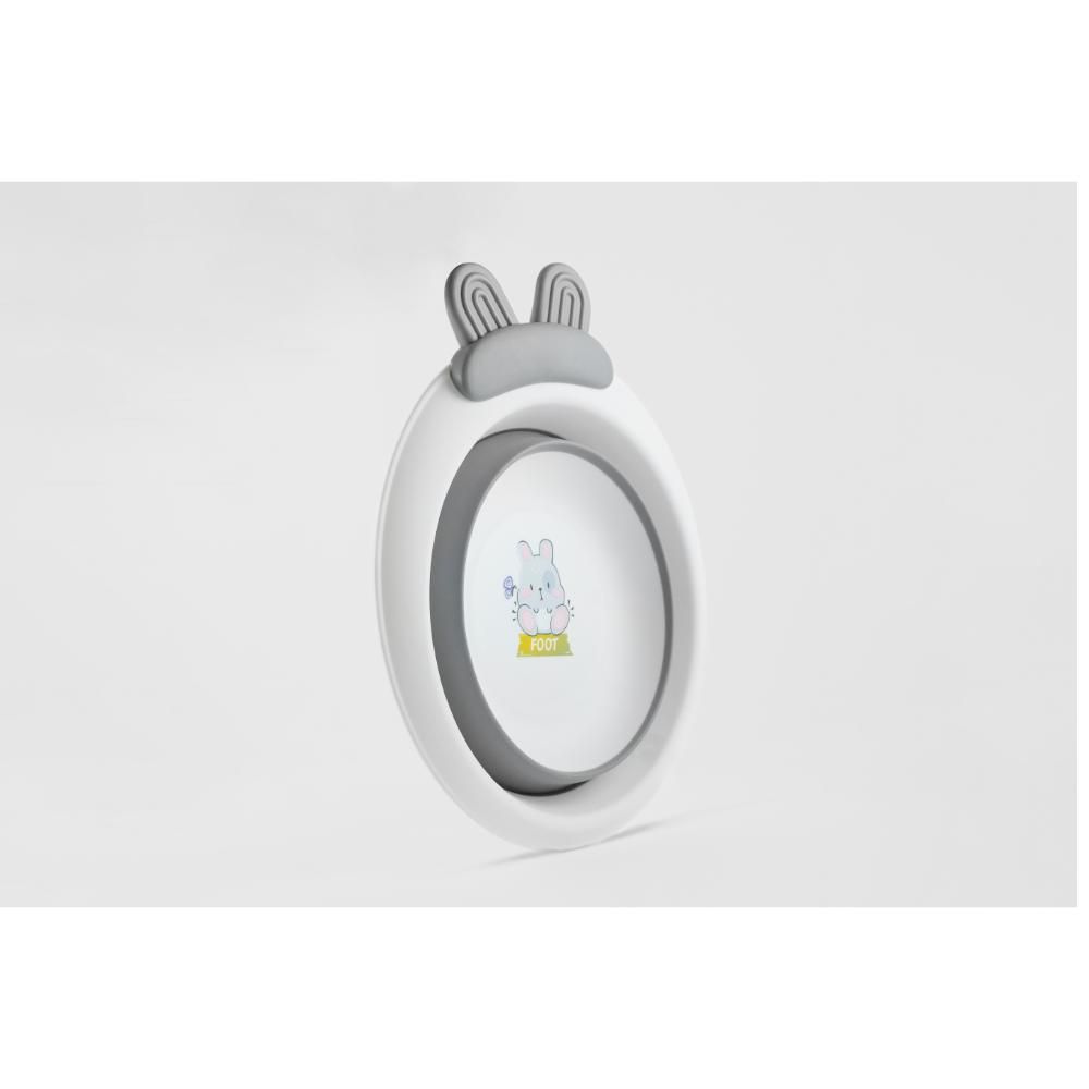 Bumble & Bird - Rabbit Style Foldable Bath Basin - Light Grey