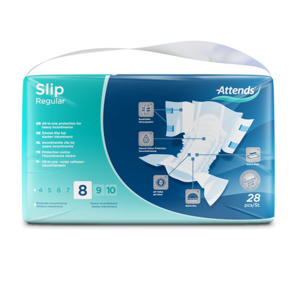 Attends - Slip Regular 8 Medium Pack of 28