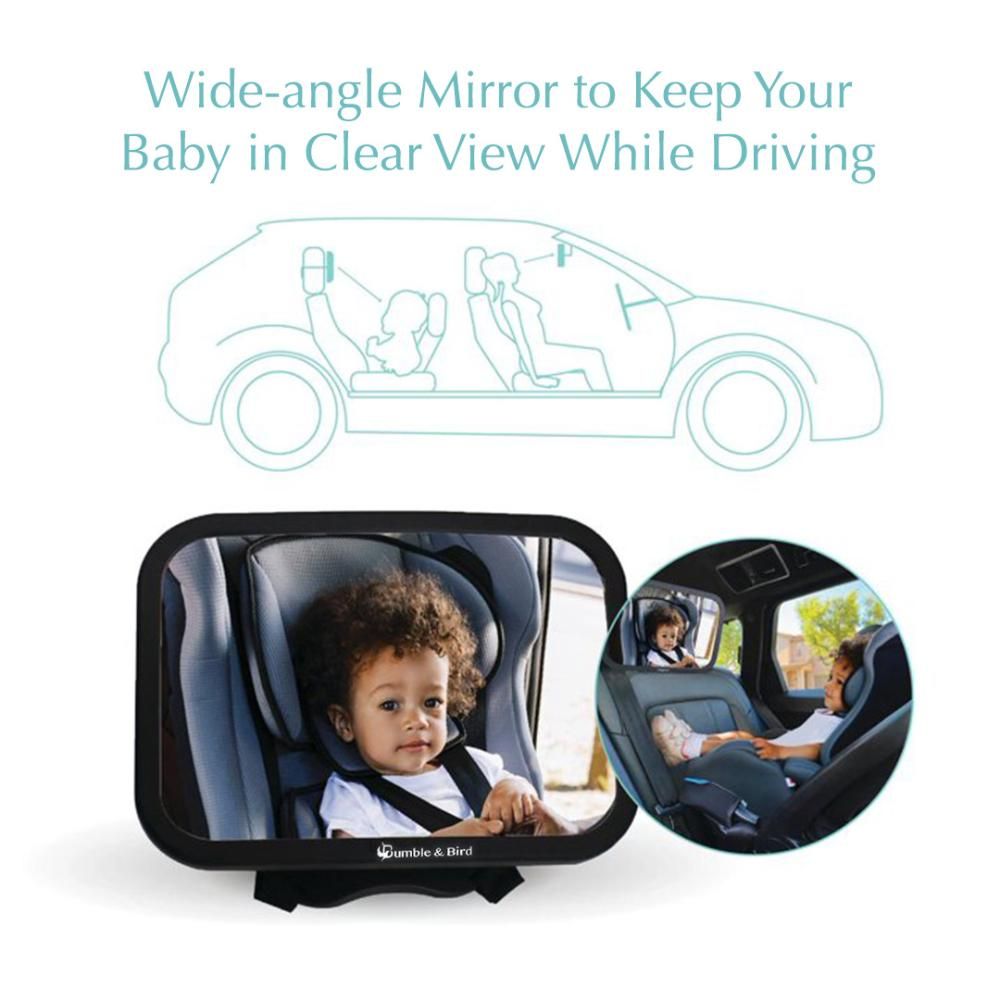 Bumble & Bird - Back Seat Car Mirror - Black (Exclusive)