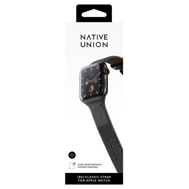 Native Union - All Series Apple Watch Strap - Black - 40 mm