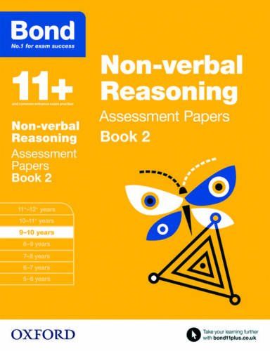 Bond 11+ Assessment Papers Non-Verbal Reasoning 9-10, Book 2