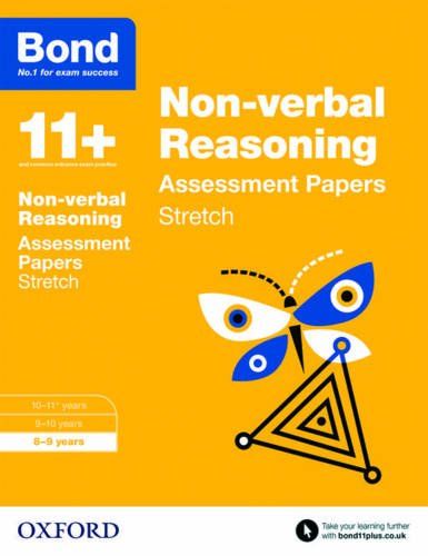 Bond 11+ Non-Verbal Reasoning Stretch Practice 8-9 Years