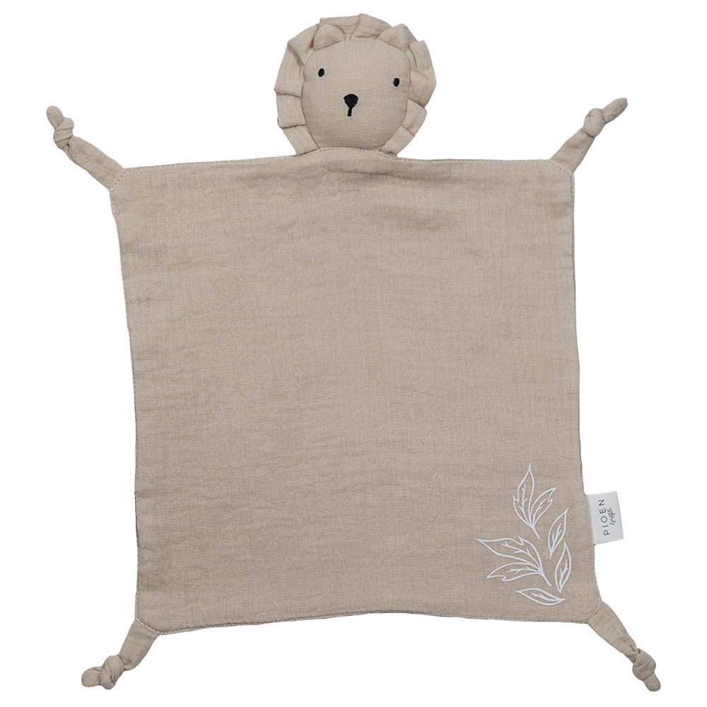 Pioen Baby - Petiole Lion Baby Lovey Plush - Beige