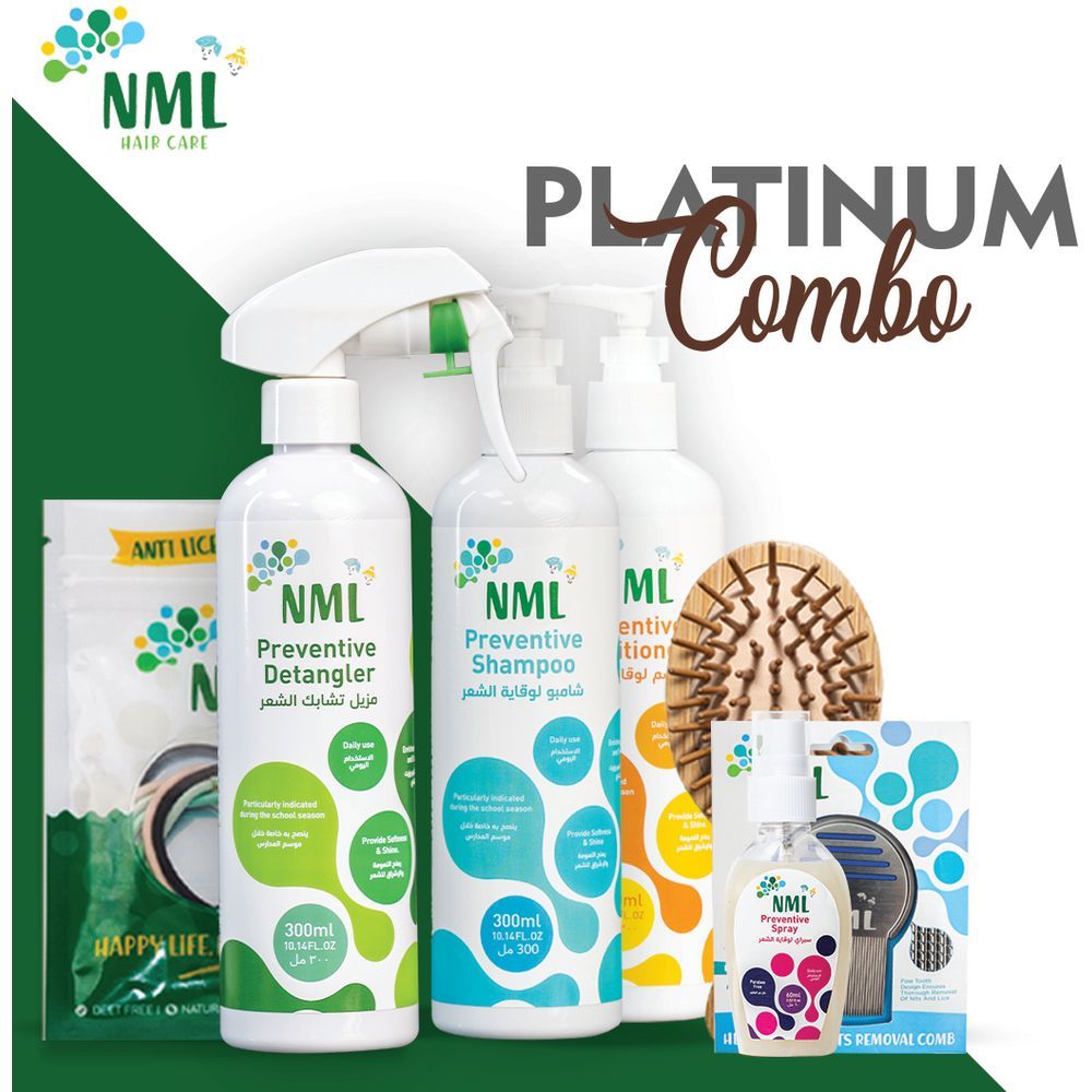 NML - Platinum Lice Preventive Combo - 10 Pcs