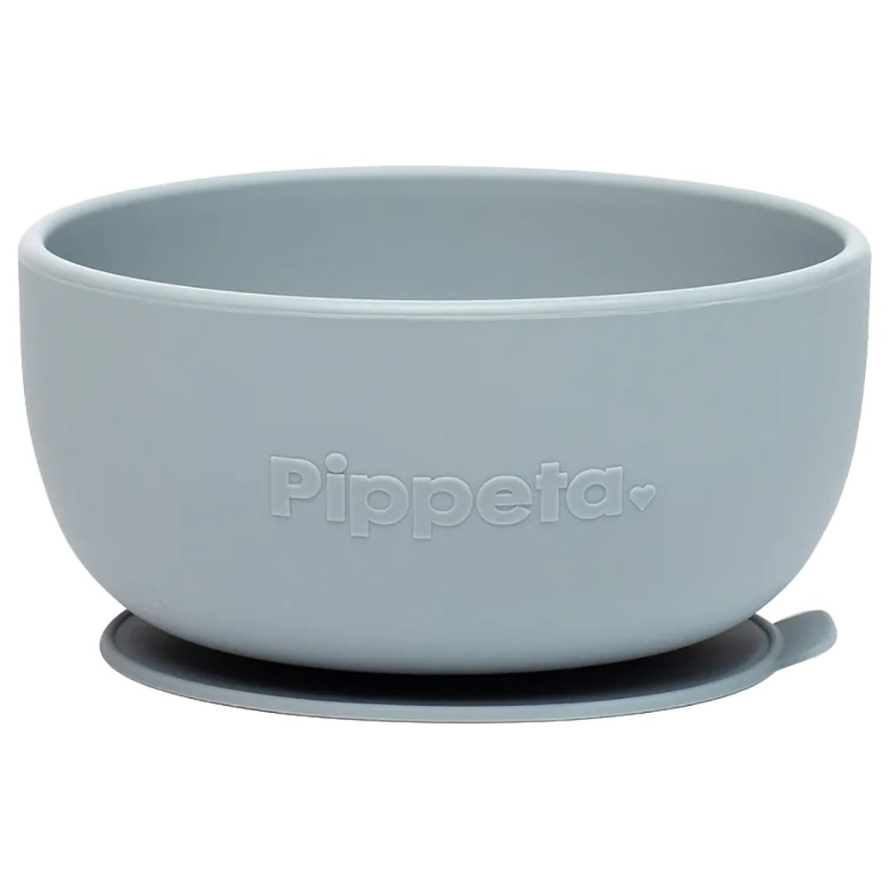 Pippeta - Silicone Suction Bowl - Sea Salt