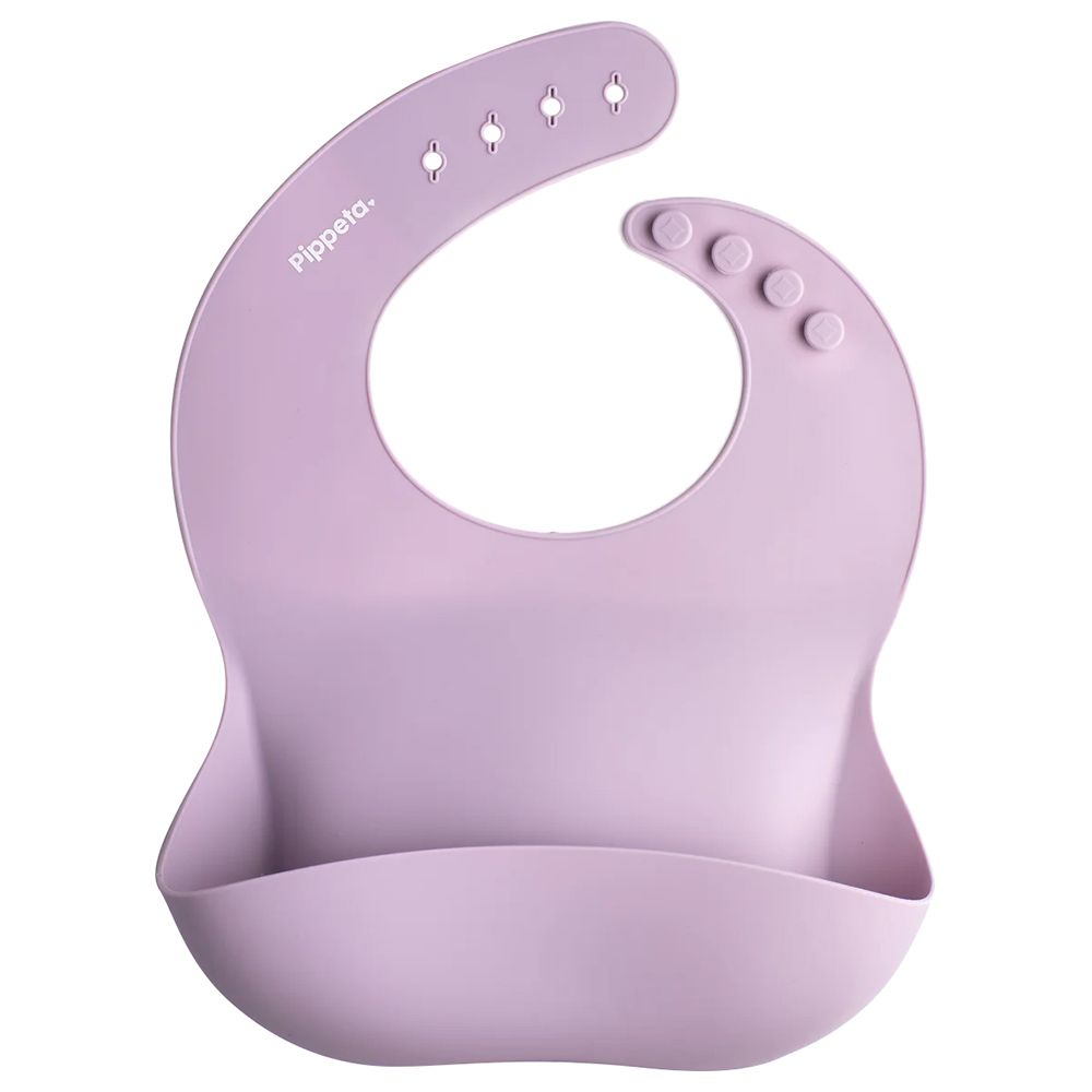 Pippeta - Silicone Bib - Lilac