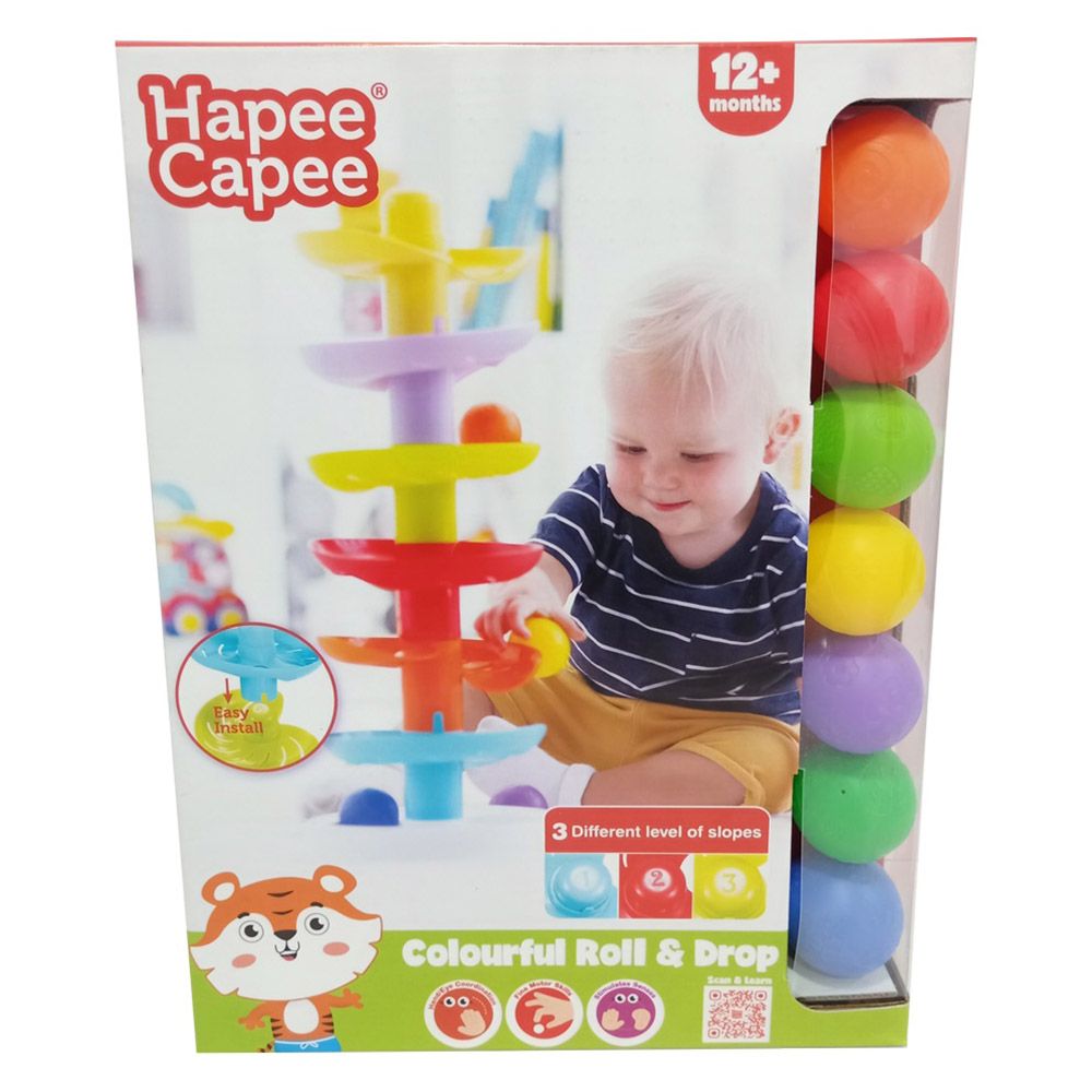 HapeeCapee - Colorful Roll & Drop