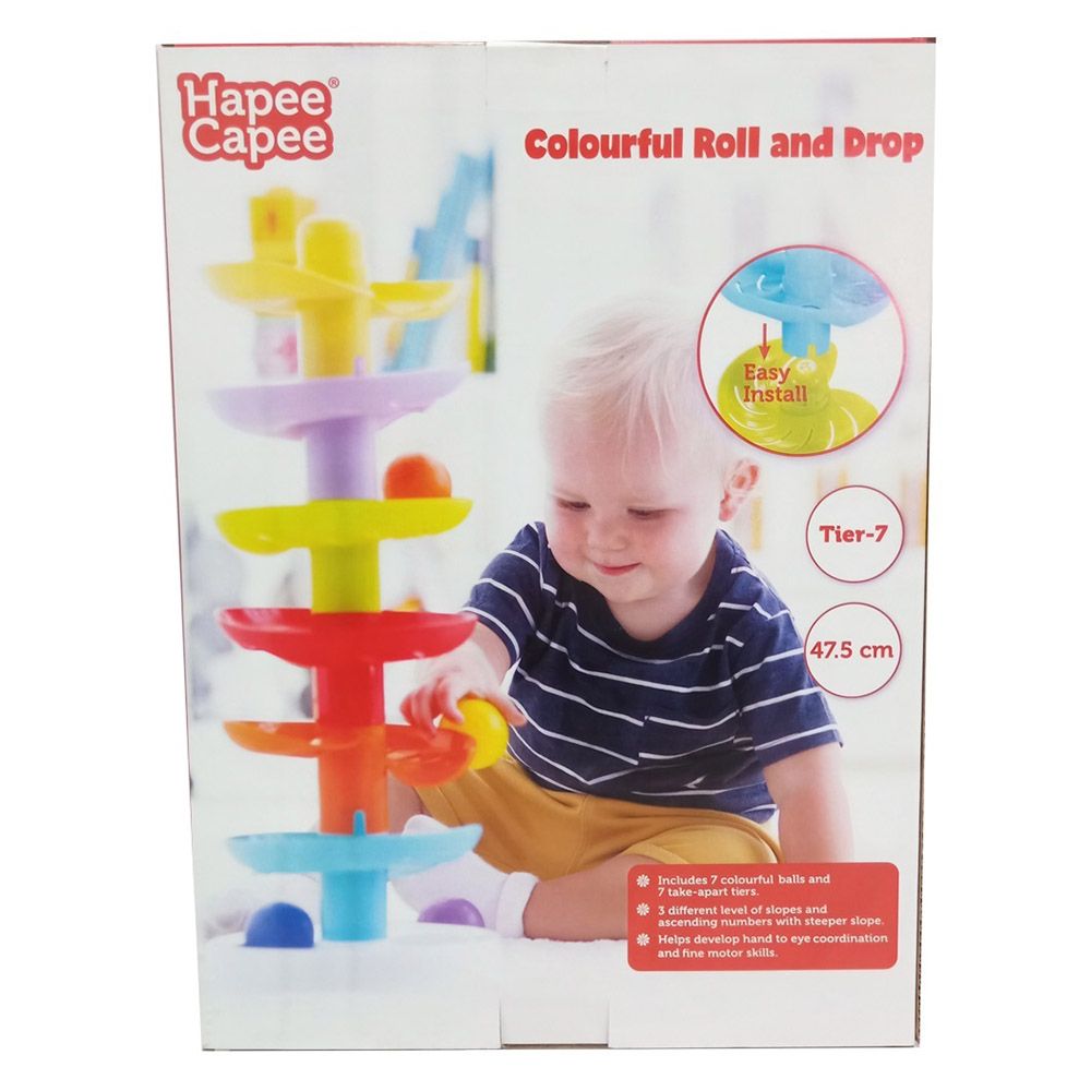 HapeeCapee - Colorful Roll & Drop