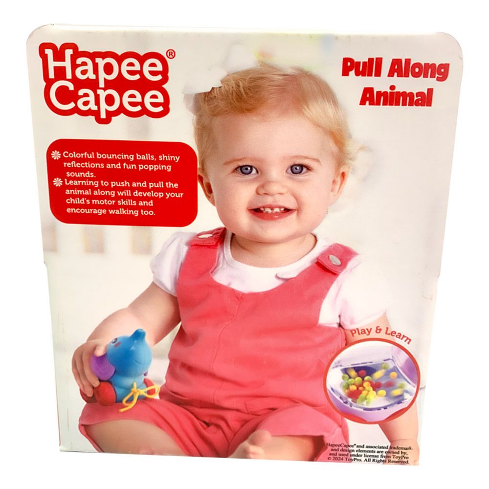 HapeeCapee - Pull Along Animal Toy