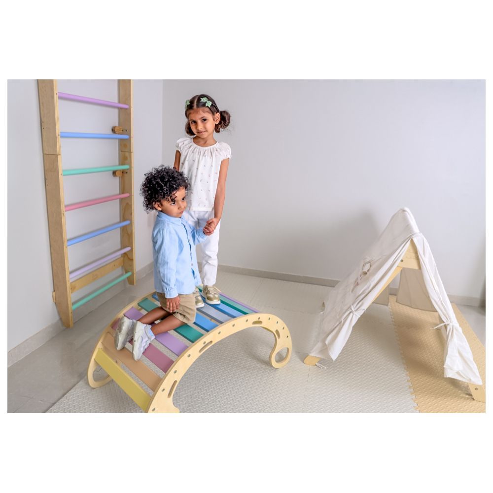 The Play Room - Rocker Balance Board - Pastel Colours