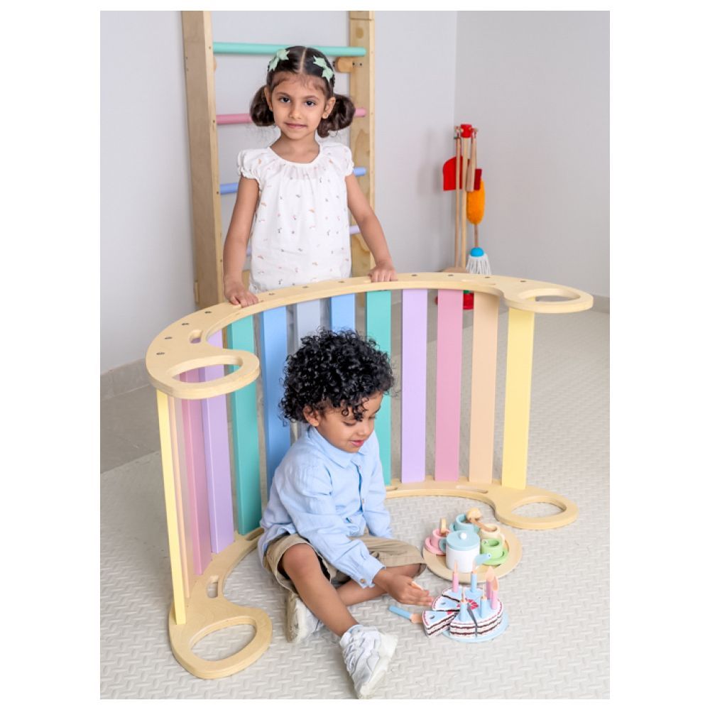 The Play Room - Rocker Balance Board - Pastel Colours