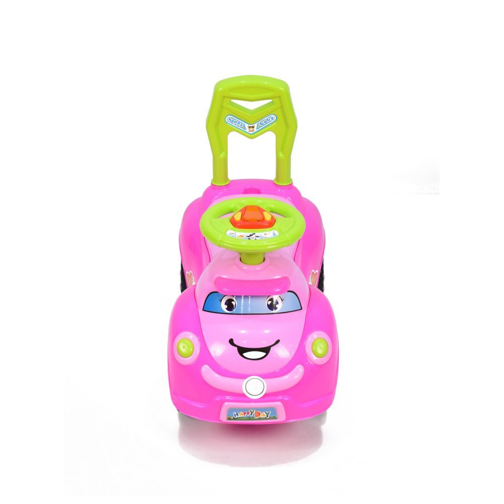 Amla - Kids Musical Ride-On Push Car - Pink