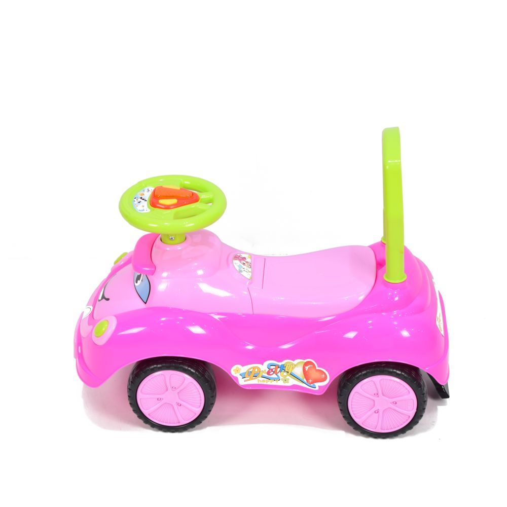 Amla - Kids Musical Ride-On Push Car - Pink