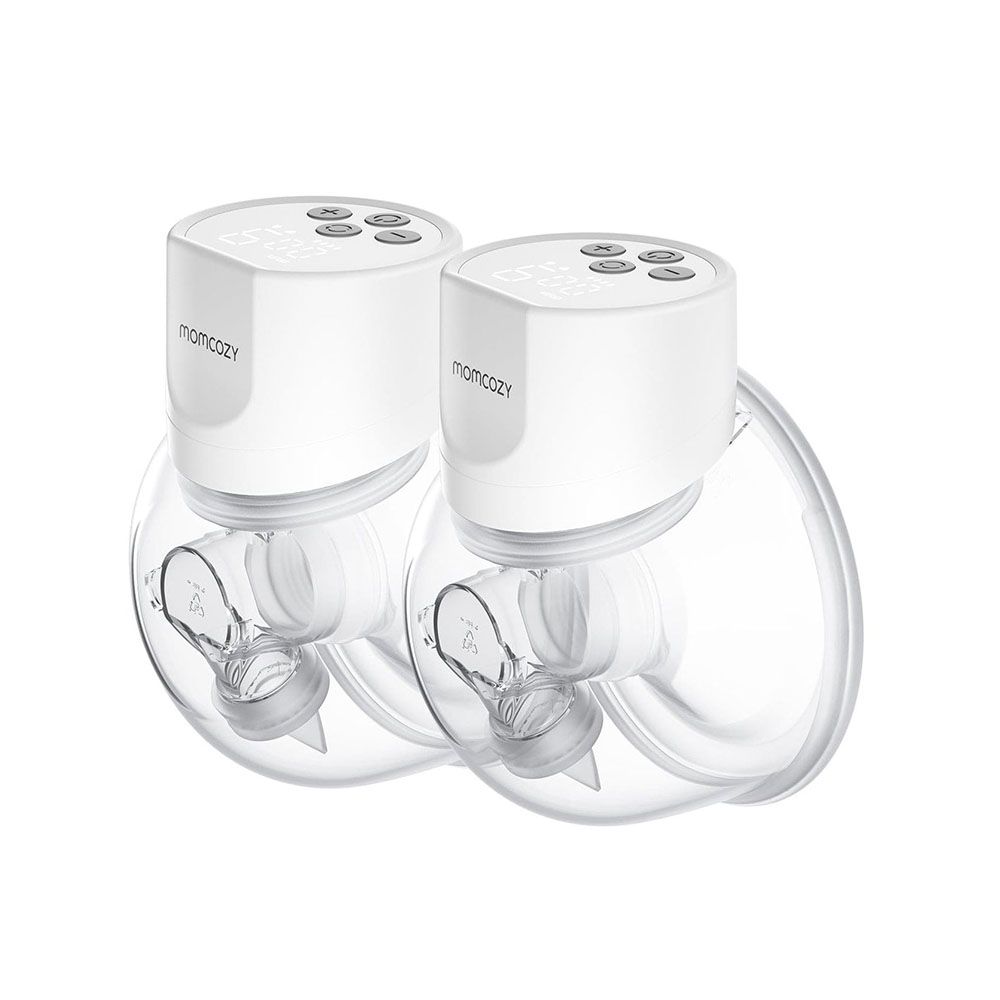 Momcozy - S12 Pro Double Electric Wearable Breast Pump - White