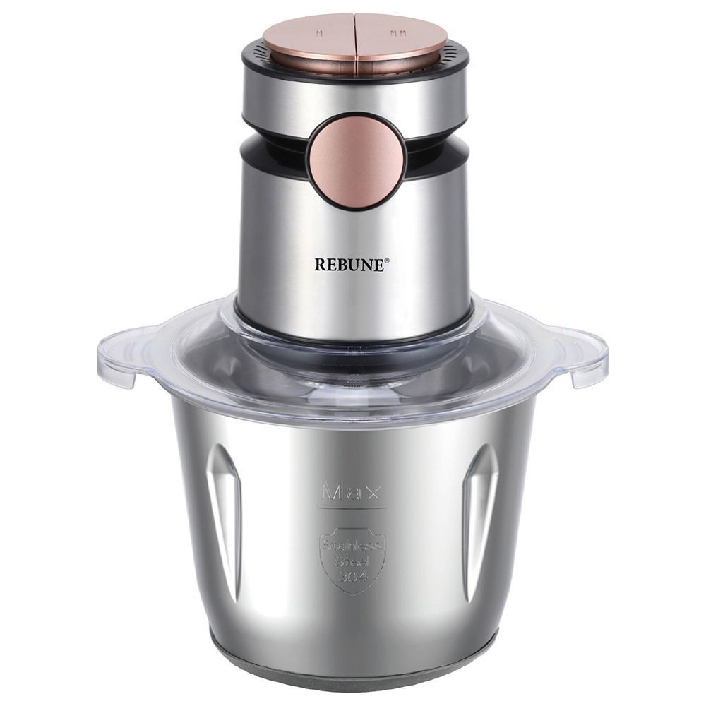 Rebune - Vegetable And Meat Grinder With Two Speeds - 500 Watts - 3 L