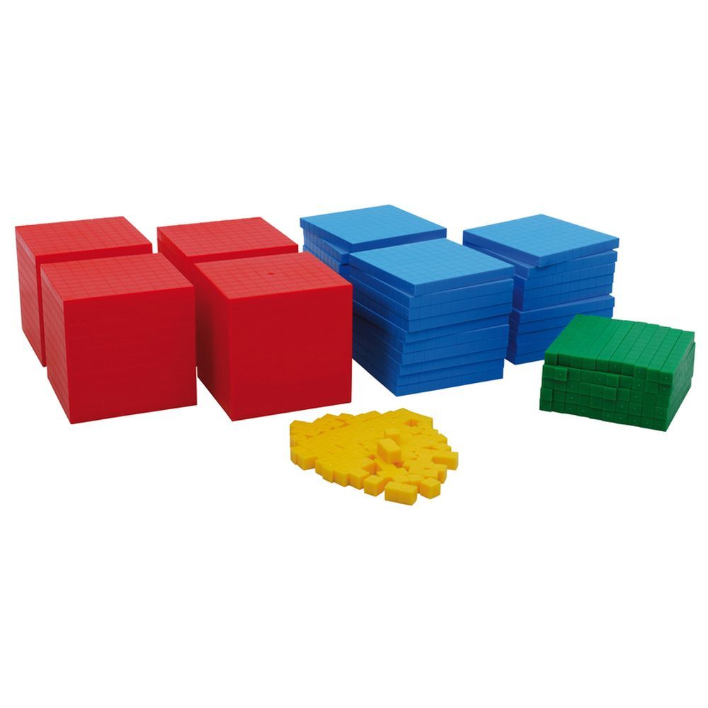 TTS - Colourful Snap Counting Cubes - 1000pcs