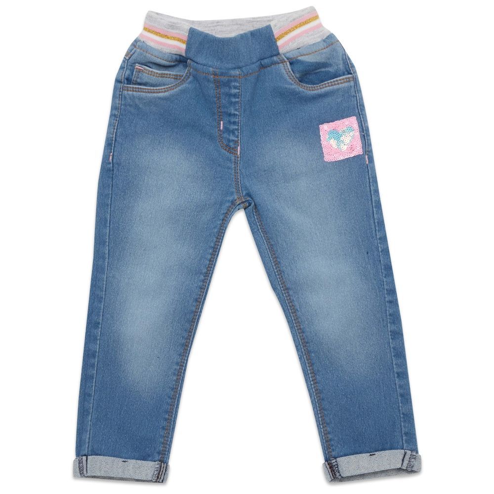 Little Kangaroos - Girl Denim Jeans - Light Blue