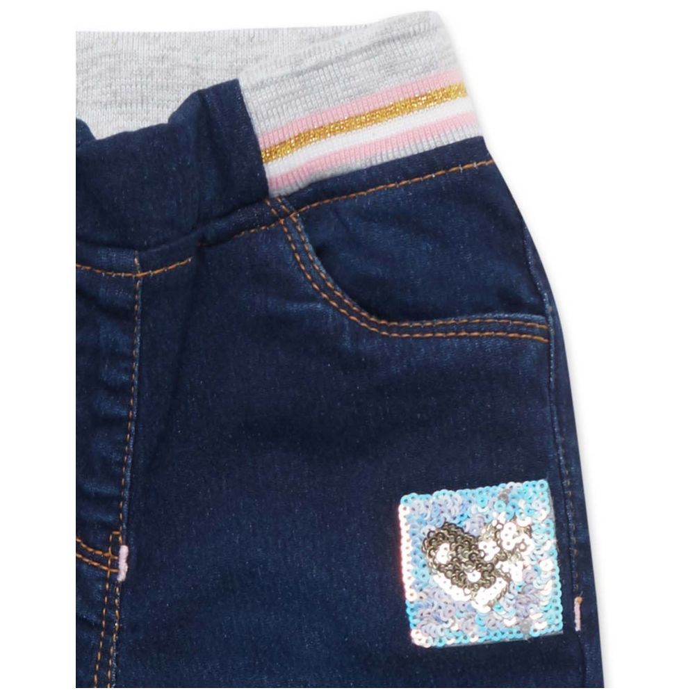 Little Kangaroos - Girl Denim Jeans - Dark Blue