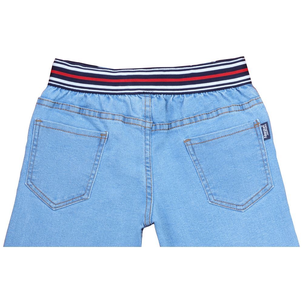 Nexgen Juniors - Boy Denim Jamaican Shorts - Light Blue