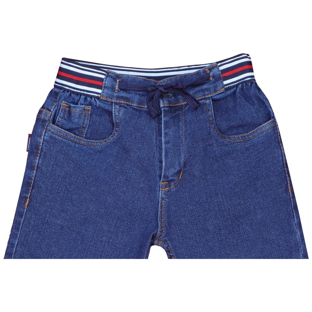 Nexgen Juniors - Boy Denim Jamaican Shorts - Navy Blue