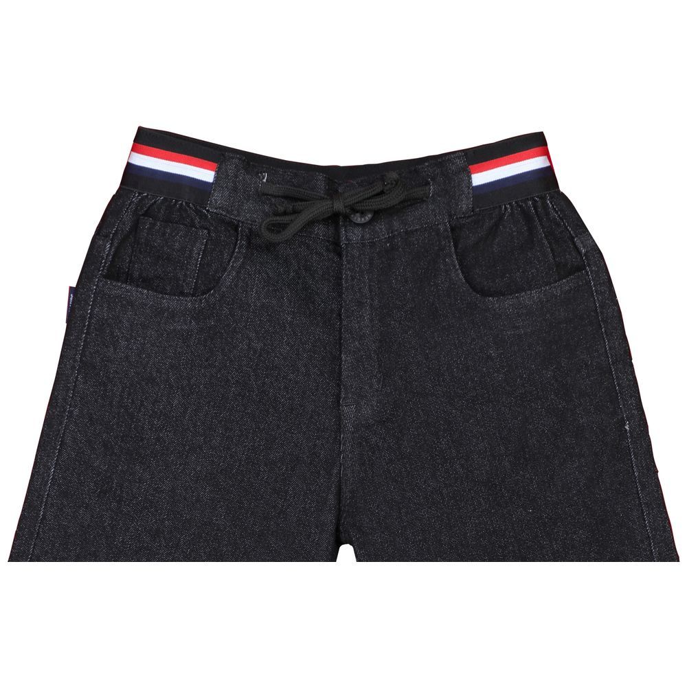 Nexgen Juniors - Boy Denim Jamaican Shorts - Black